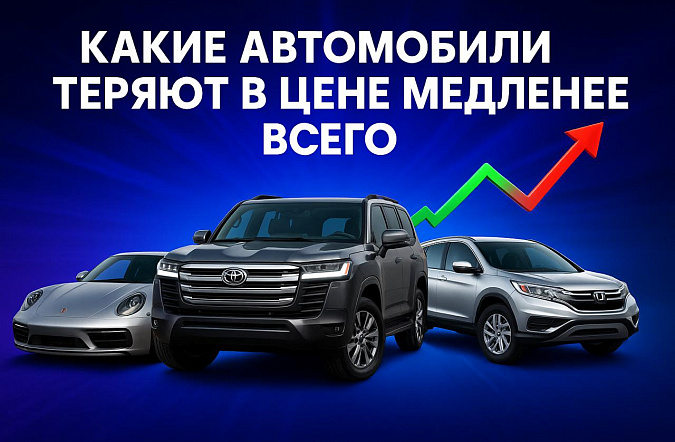 Какие автомобили теряют в цене медленнее всего на вторичном рынке в 2025 году